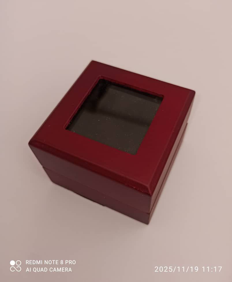 جعبه انگشتری چوبی طرح جدید