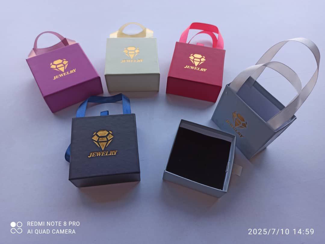 جعبه انگشتری دسته دار